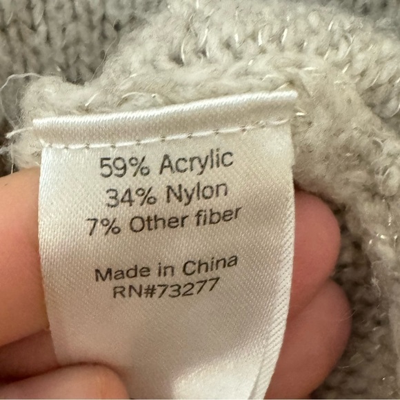 Evri Hooded Gray Sweater Size 0X - Picture 11 of 12